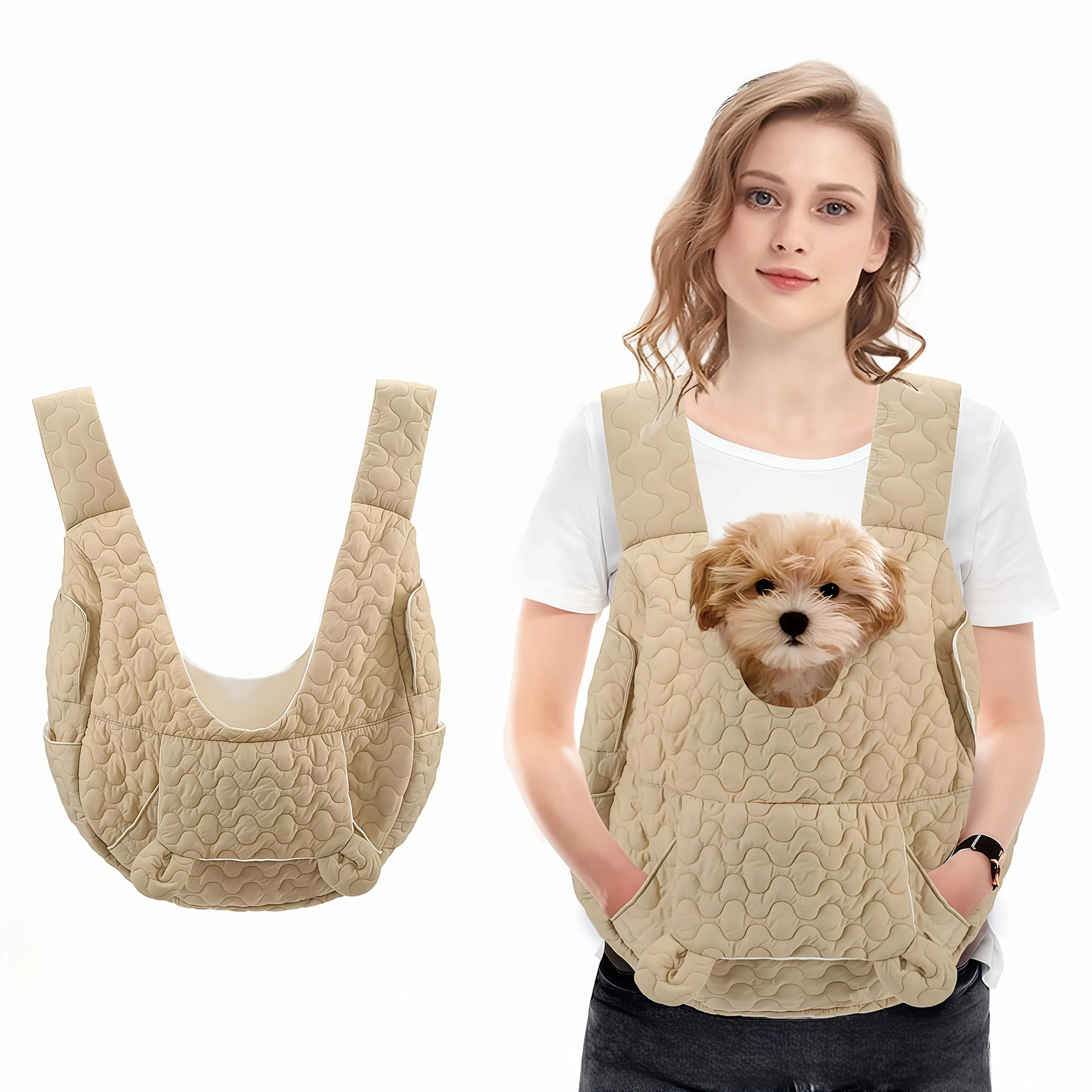 Adjustable Front-Facing Pet Travel Backpack with Removable Bottom Safety Device, Suitable for Cats, Dogs, and Rabbits. Ideal for Travel, Camping, and Hiking. Animal Carrier