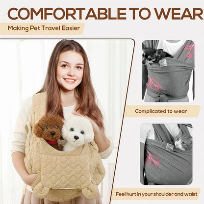 Adjustable Front-Facing Pet Travel Backpack with Removable Bottom Safety Device, Suitable for Cats, Dogs, and Rabbits. Ideal for Travel, Camping, and Hiking. Animal Carrier